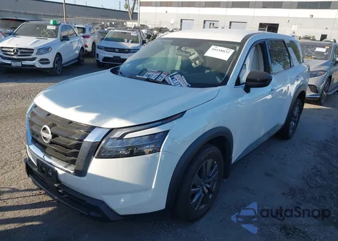 2024 Nissan Pathfinder S Fwd из США, поврежденный, VIN 5N1DR3AAXRC275947